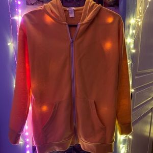 Bright Yellow Hooded Jacket